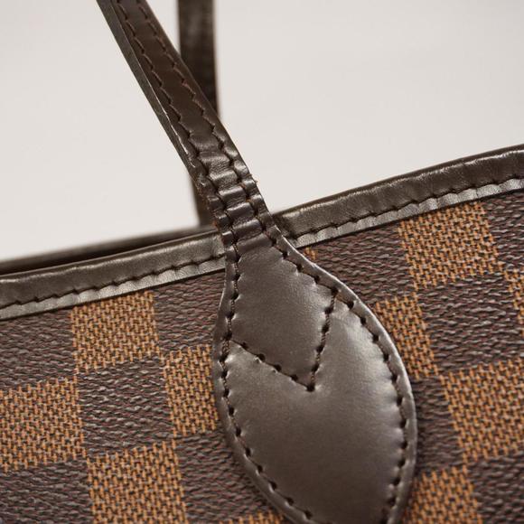 Louis Vuitton Tote Bag Damier Neverfull MM N51105 Ebene Women's - Picture 10 of 13
